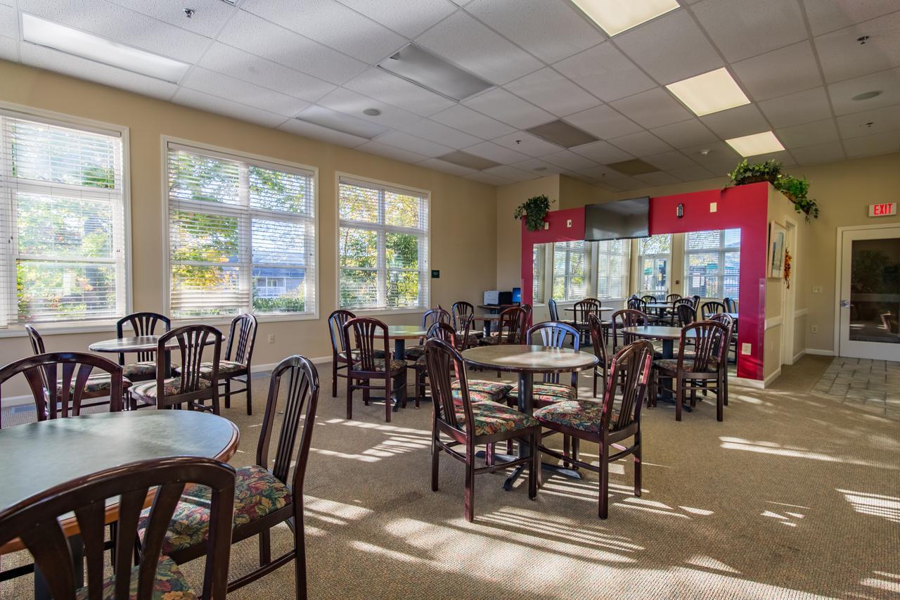 Vacation Village In The Berkshires Hancock Kültér fotó The dining room at the senior center